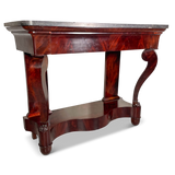 Napoleon III Flame Mahogany Console